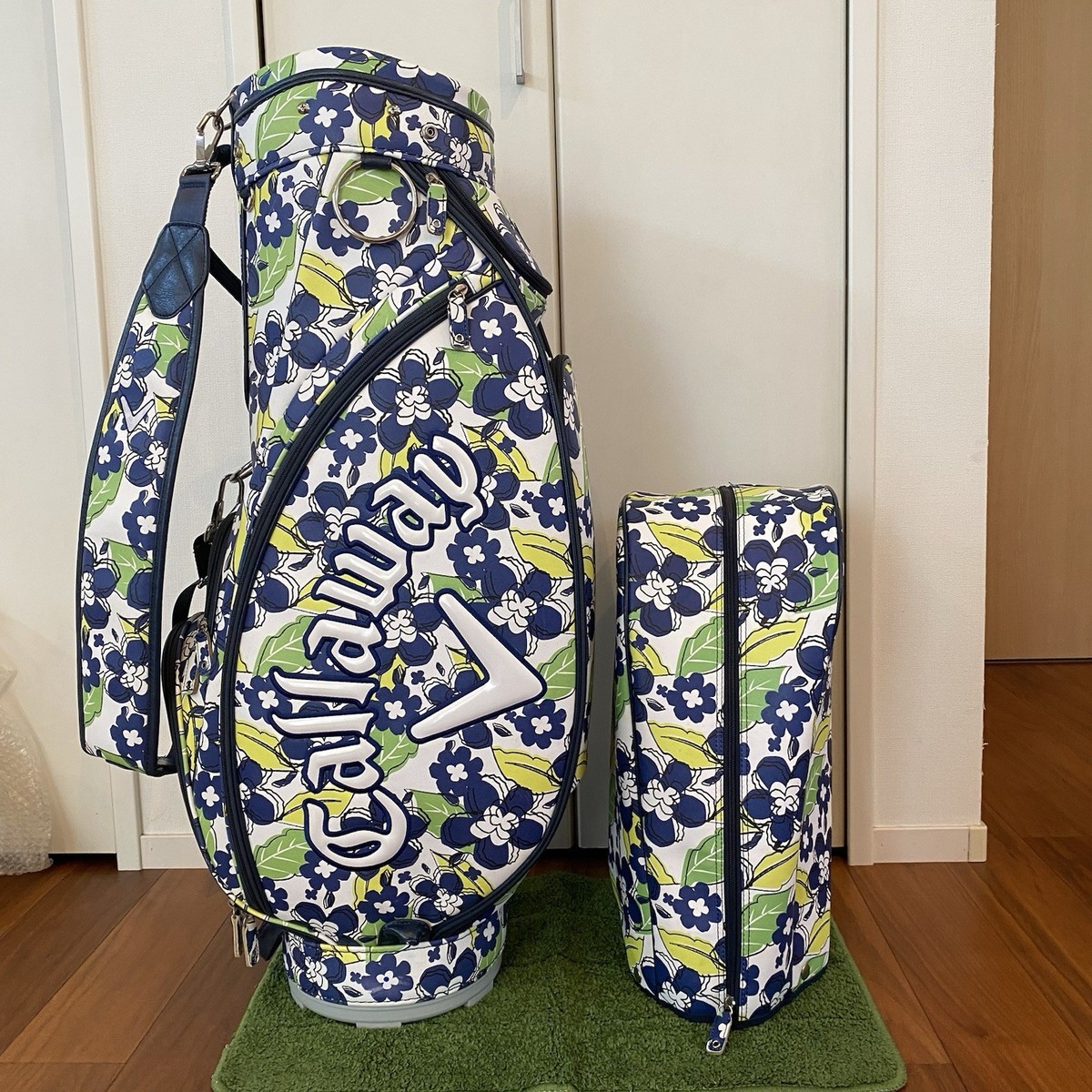 Callaway floral print ladies' cart bag golf carry caddy bag rare