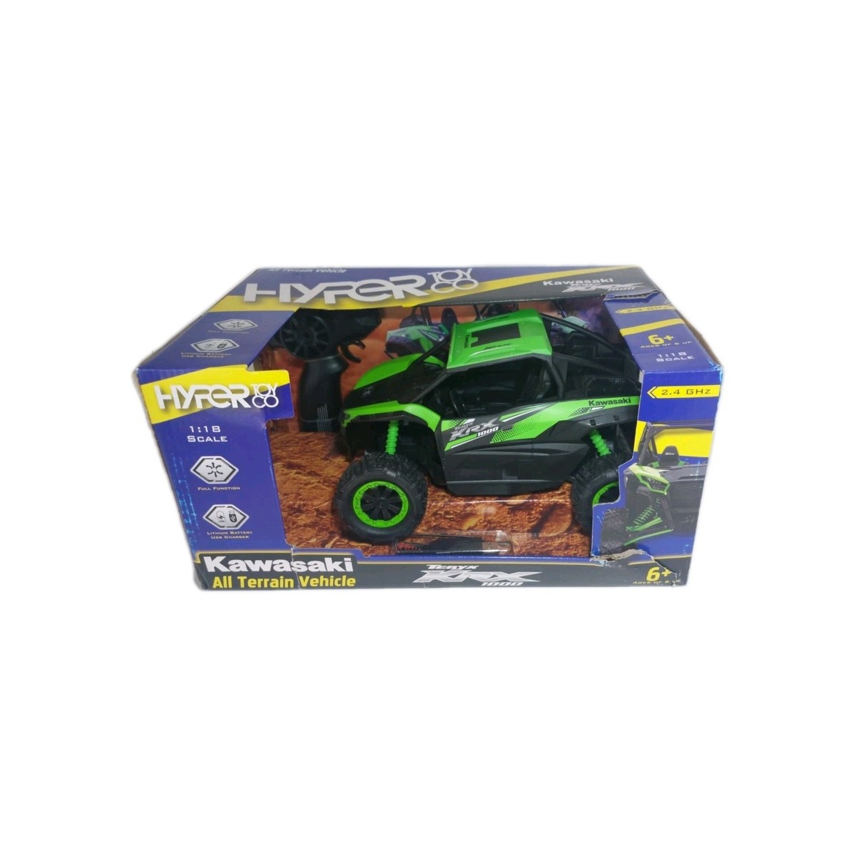 Kawasaki Teryx KRX 1000 1:18 Scale RC All Terain Vehicle By Hyper