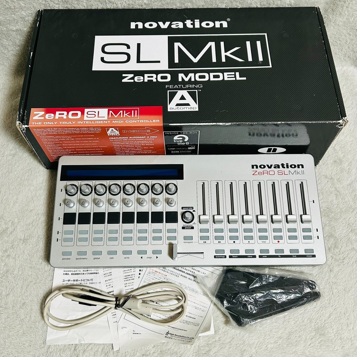 novation ZeRO SL Mk II MIDIコントローラー Novation ZeRO SL MkII