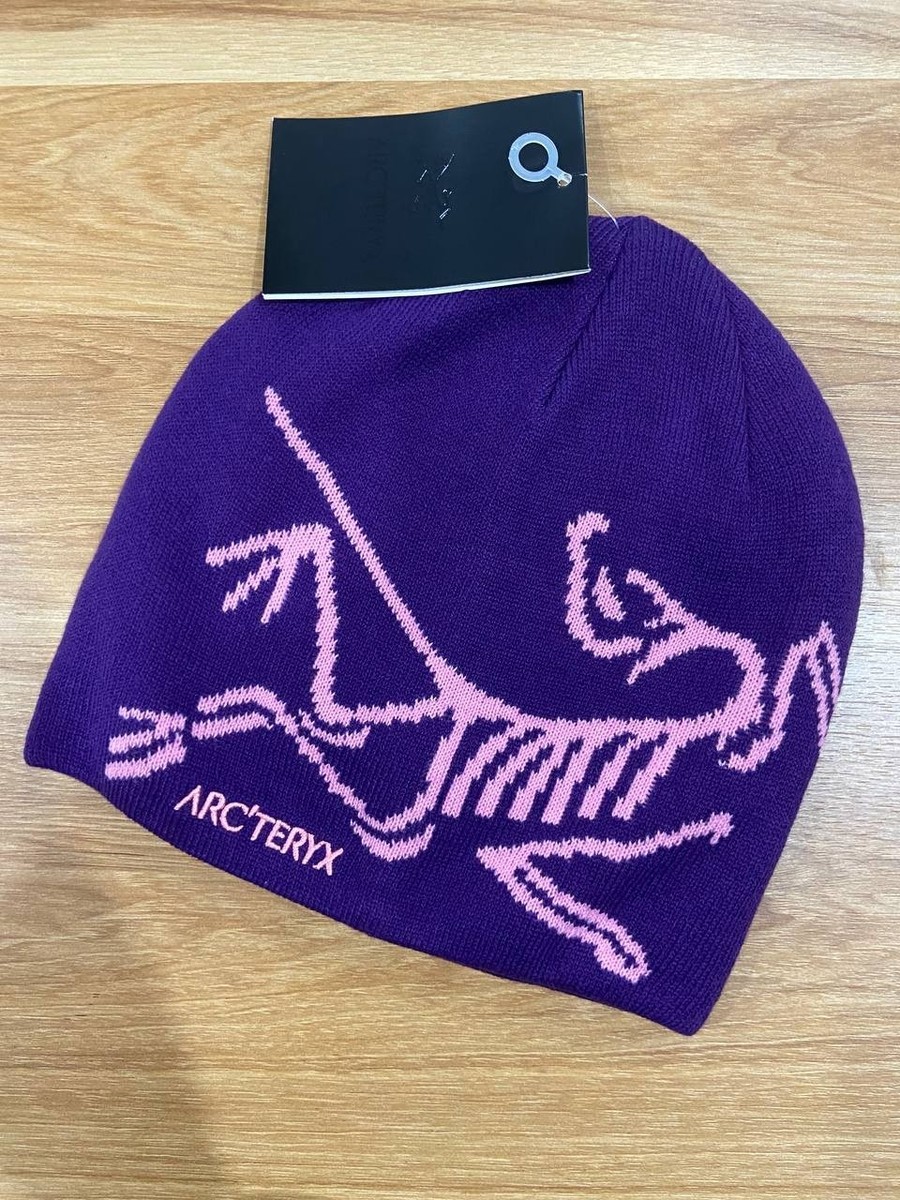 Arc'teryx Orca Bird Head Toque – Purple Beanie Hat – Unisex Winter