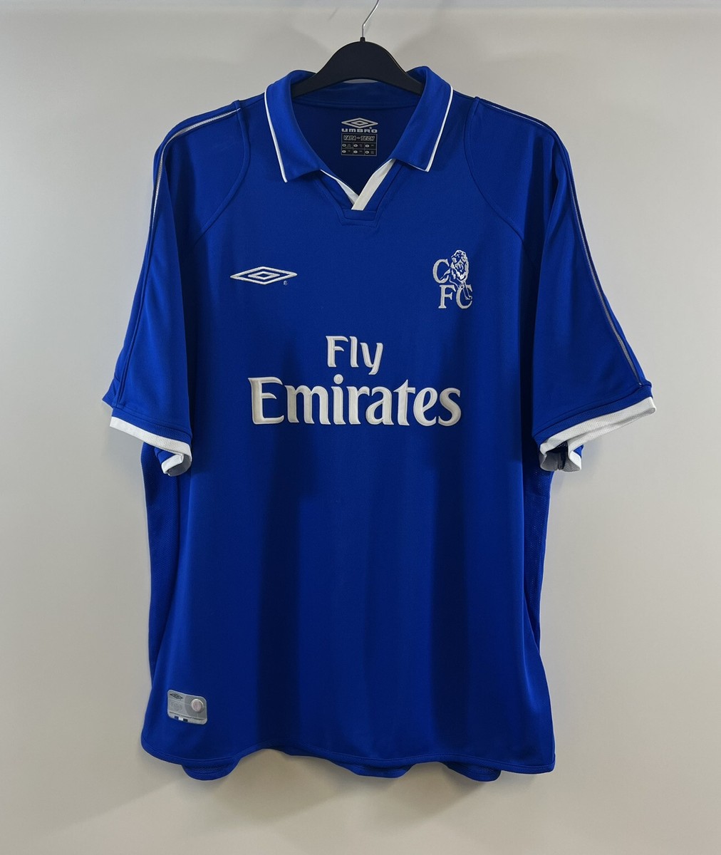 Chelsea Home Football Shirt 2001/03 Adults XXL Umbro G39 | eBay