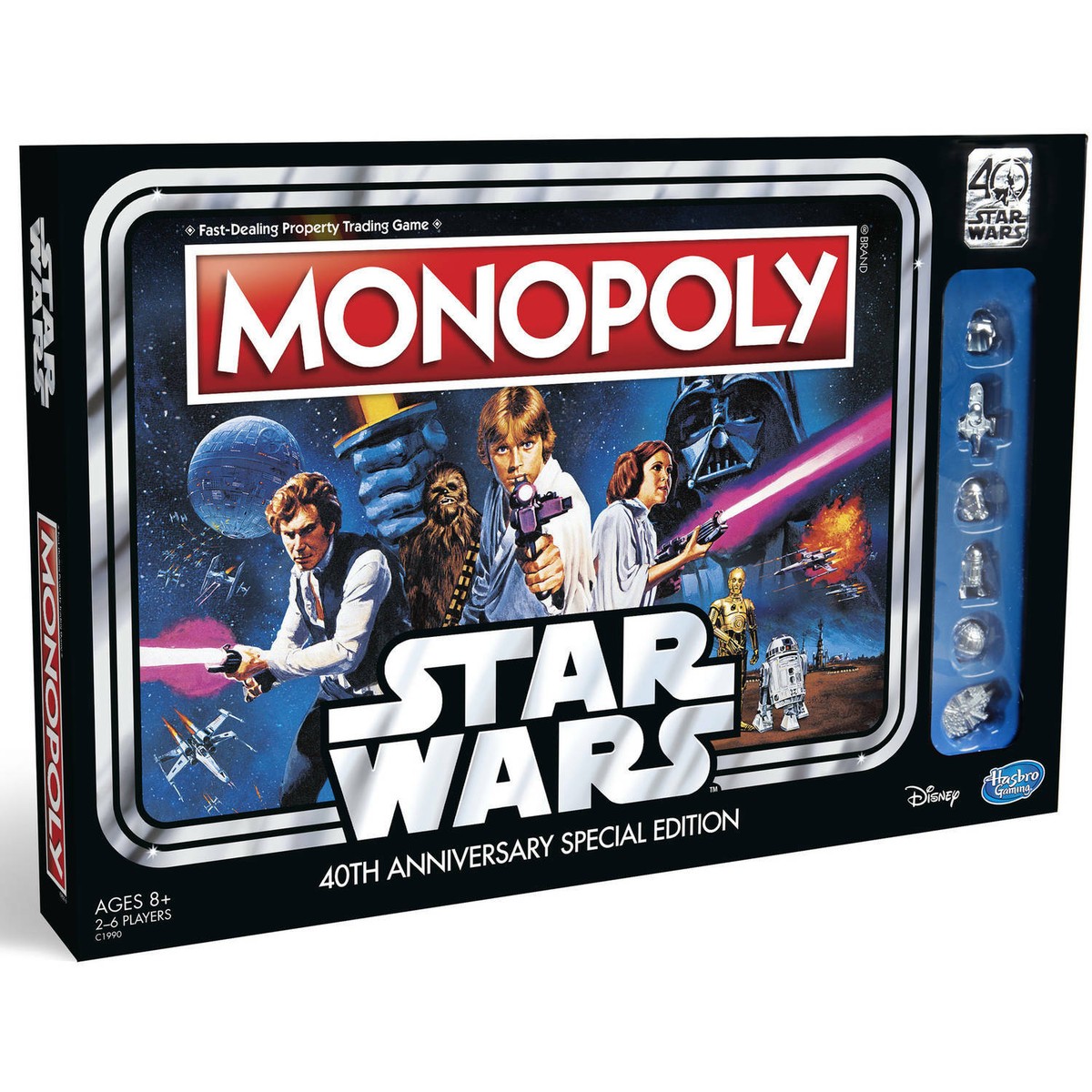 Star Wars Monopoly 40th Anniversary Special Edition Board Game