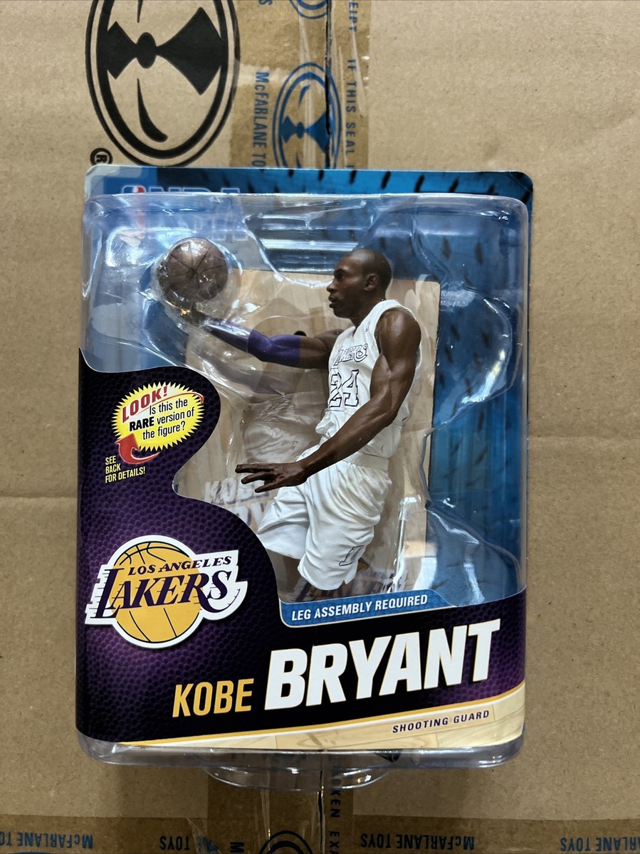 NBA SERIES 23 KOBE BRYANT MCFARLANE VARIANT WHITE CHASE FIGURE