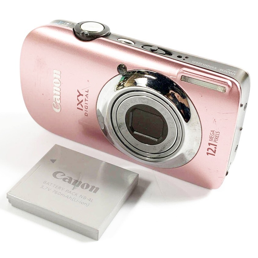 Canon IXY DIGITAL 110IS Ai AF ピンク
