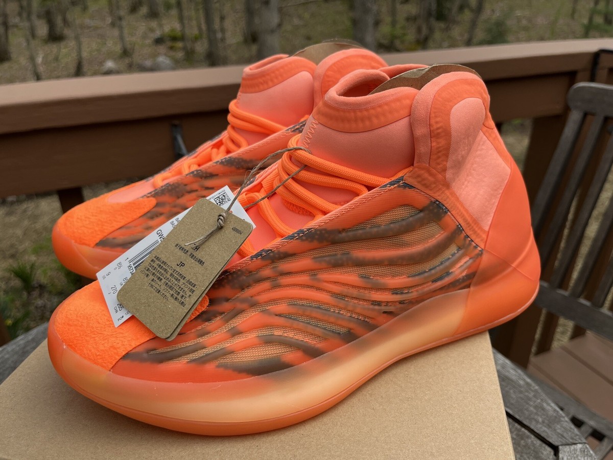 adidas YEEZY Quantum Hi-Res Orange - Size 9 - BRAND NEW - RARE