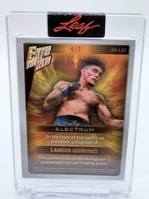 Leaf Mixed Martial Arts (MMA) Autographed Sports Trading Cards