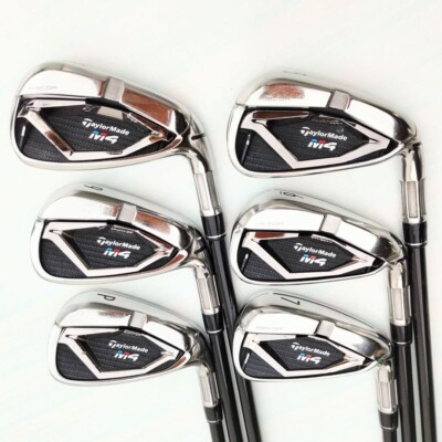 TaylorMade M4 Iron Set 5-9+Pw 6pc FUBUKI TM6 Graphite Flex S Right