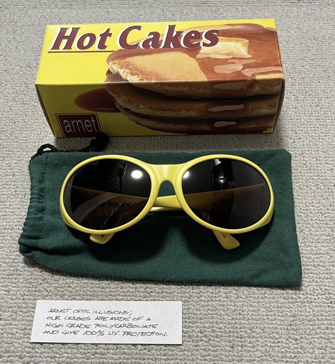 旧ロゴ ARNETT HOT CAKES サングラス ホットケーキ VINTAGE ARNETTE