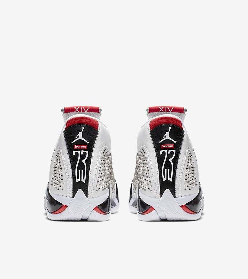 Size 10 - Supreme x Air Jordan 14 Retro White for sale online | eBay