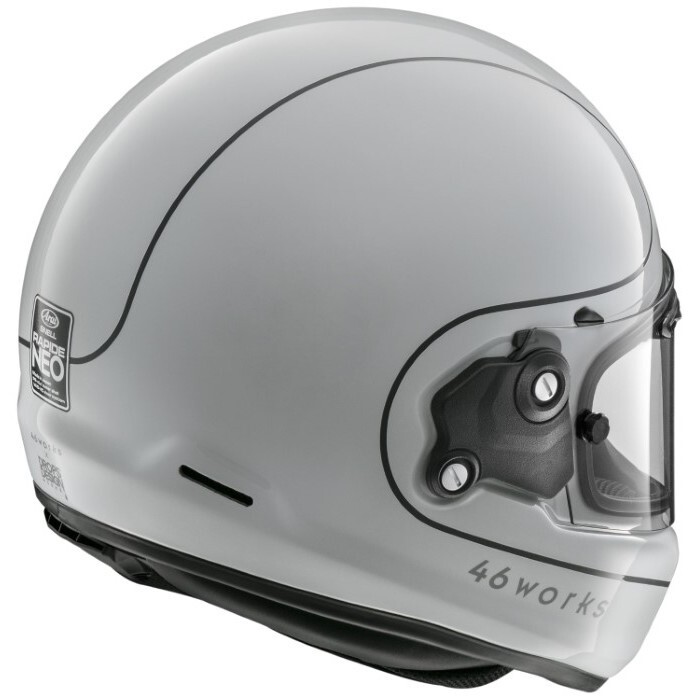 Arai Helmet RAPIDE NEO 46WORKS RACE White Size [M-22.8in,L-23.6in