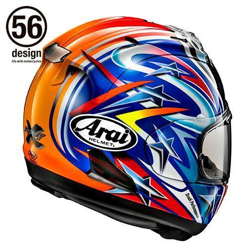 Arai RX-7X Nakano Red 2003 Helmet size L(59-60cm) Full Face Helmet