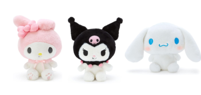 Sanrio Cinnamoroll Kuromi My Melody Plush (Standard) S Set of 3