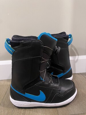Nike Vapen X BOA Snowboard Boots Black & Blue Size 8W US / 6.5
