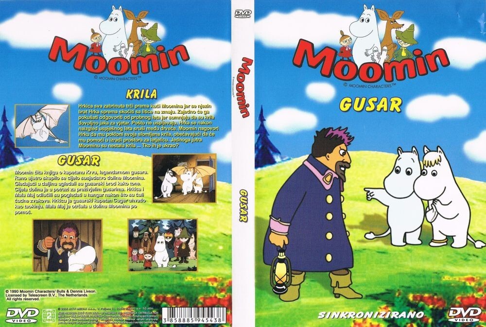6 MOOMIN (1990-1992) HIROSHI SAITO - ANIMATION SERIES - CROATIAN