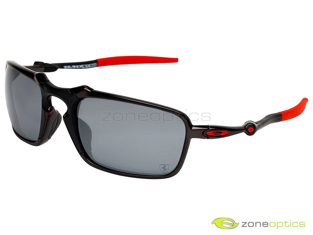 Oakley Badman Scuderia Ferrari Polarized Sunglasses OO6020-07 X