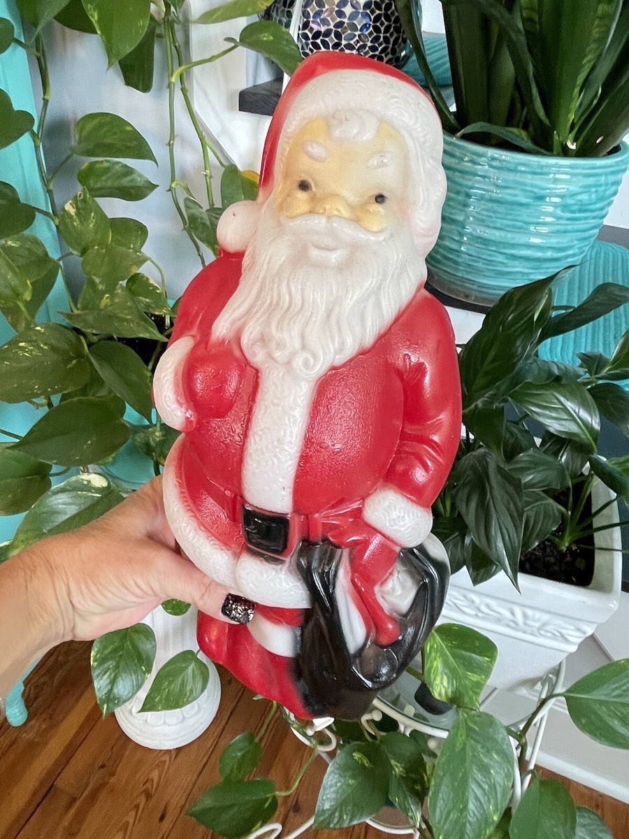 Vintage Christmas Santa Blow Mold 13
