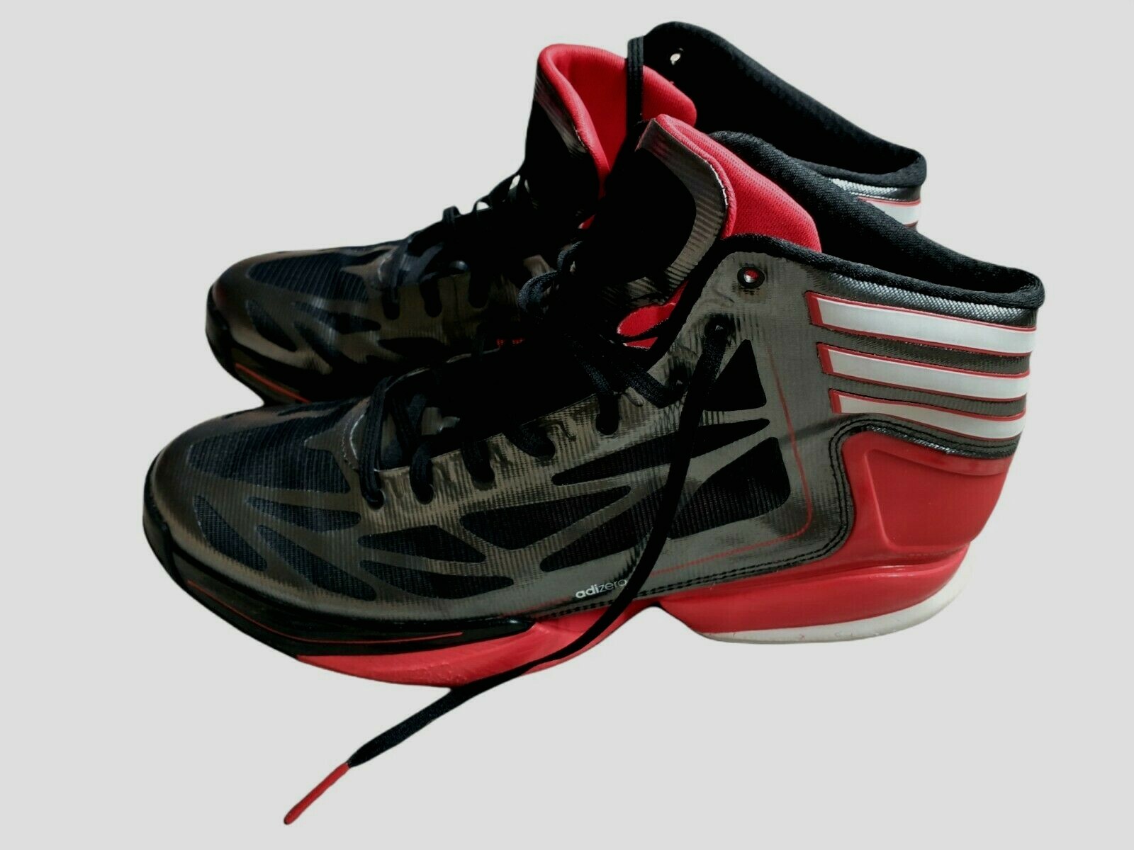 Adidas Adizero Crazy Light 2 Black Red Rose Scarlet S… - Gem