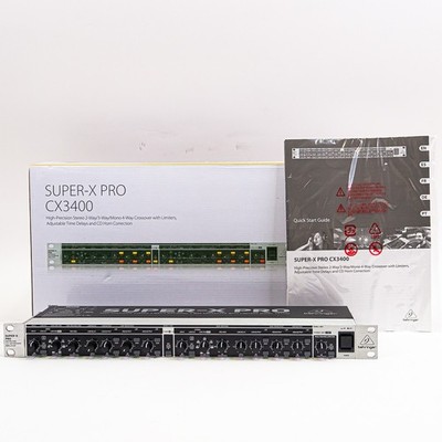 Behringer Super-X Pro CX3400 V1 Multi-Channel Crossover with
