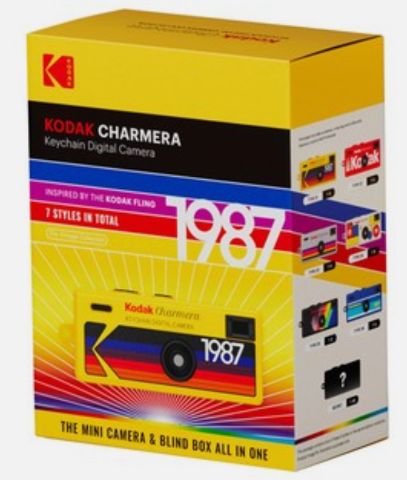 KODAK CHARMERA DIGITAL CAMERA KEYCHAIN - BLIND BOX, BRAND NEW, IN