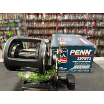 Penn 320 GT2 4.3:1 Trolling Super Levelwind Fishing Reel right