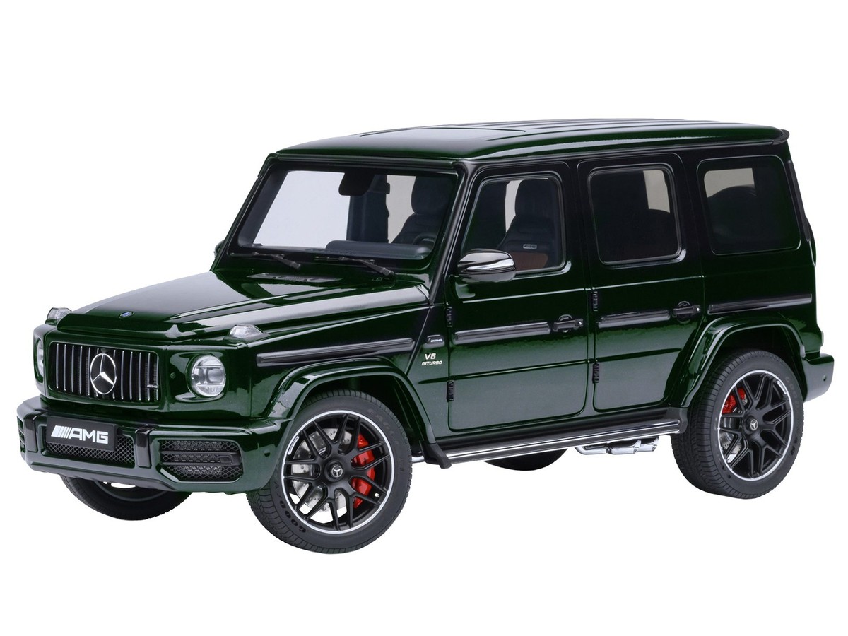 2019 MERCEDES-BENZ AMG G63 EMERALD GREEN 1/18 MODEL CAR BY AUTOART