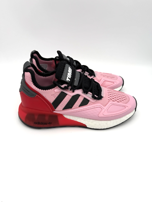 adidas Men's Ninja ZX 2K Boost Shoes FZ0454 Pink/Core Black