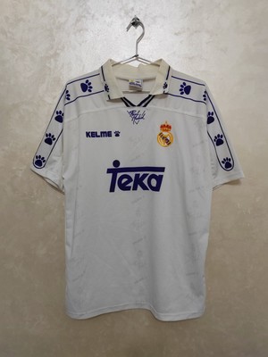 Real Madrid 1994 1996 Home Football Shirt Teka Kelme Camiseta With