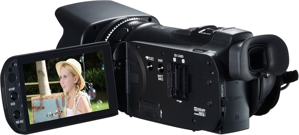 Canon Digital Video Camera IVISHFG20 2.37 MP 10X Zoom 32GB Black