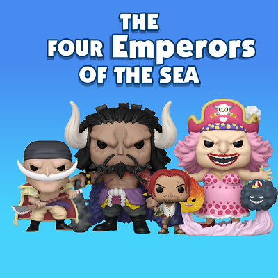 Funko Pop! One Piece - Four Emperors Bundle - Kaido, Big Mom