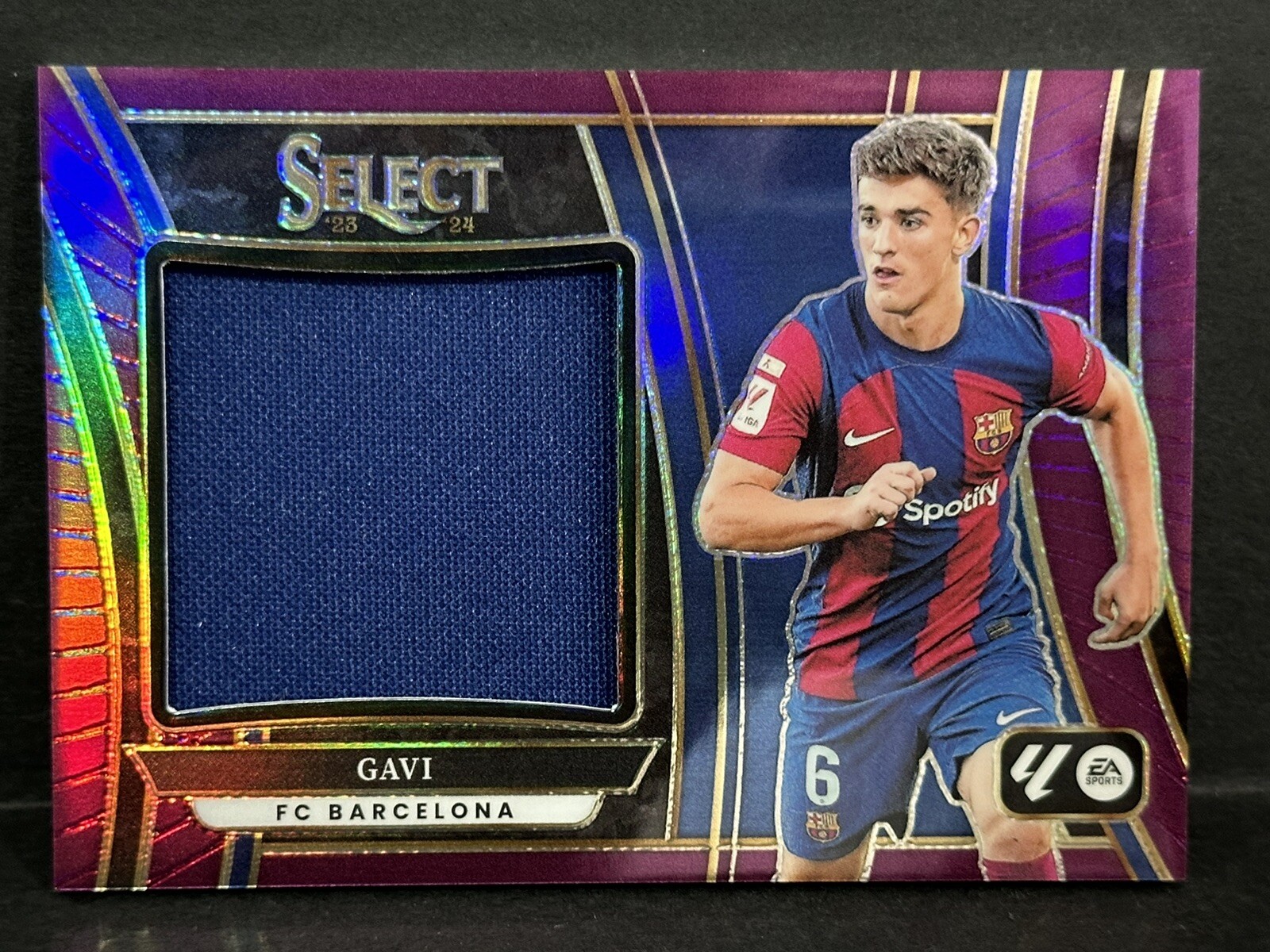 FCバルセロナ GAVI 6 サイン入り ベケット鑑定済 FCバルセロナ GAVI 6