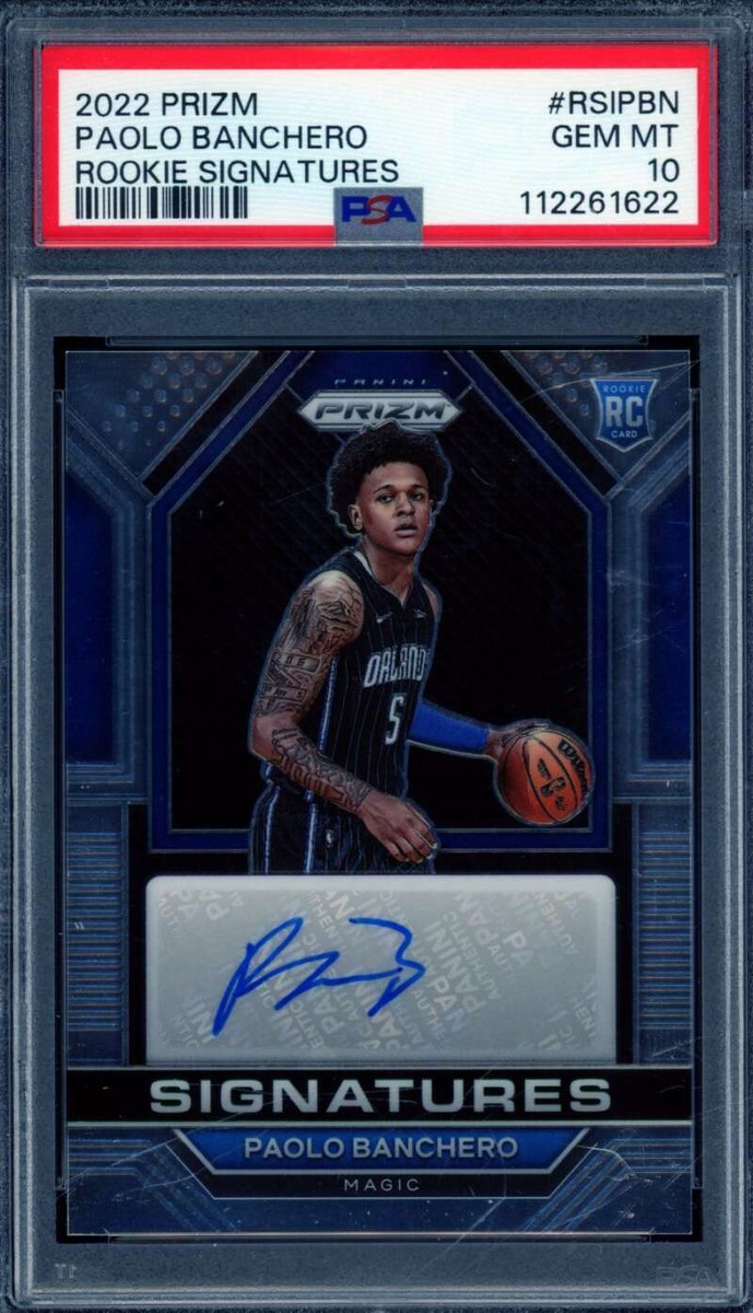 PSA鑑定済】PAOLO BANCHERO サイン入りジャージ