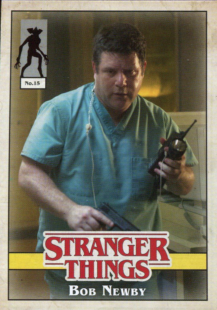 Stranger Things Upside Down Character Chase Card 15 Bob Newby | eBay