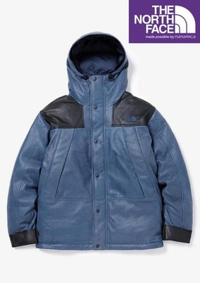 The North Face Purple Label Leather Down Jacket S Limited Edition