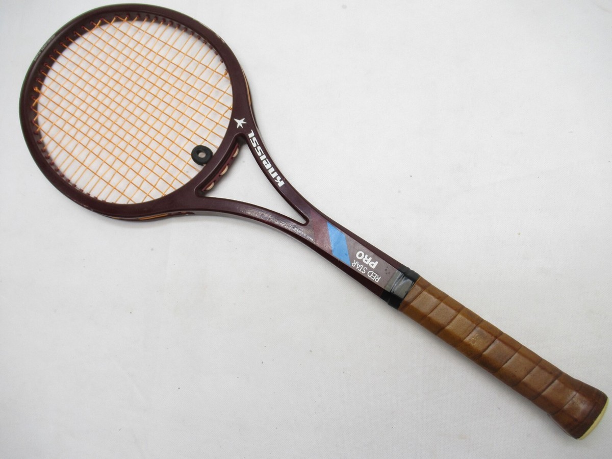 AUSTRIAN KNEISSL RED STAR PRO TENNIS RACQUET (4 1/4) LONG TERM
