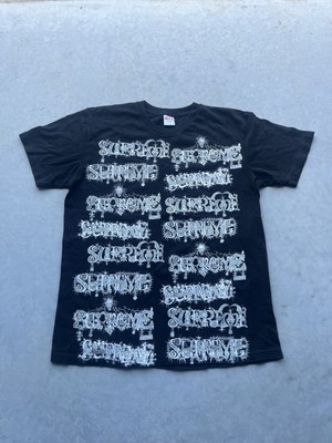 Supreme Wombat Tee Black- Size Medium | eBay