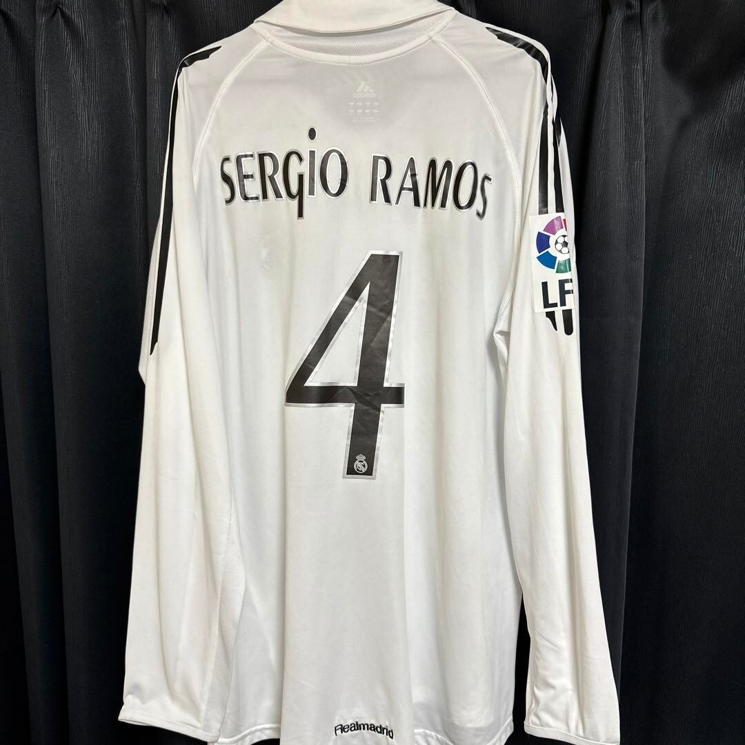 Player Issue Sergio Ramos Real Madrid 05/06 UCL Long Sleeve Long