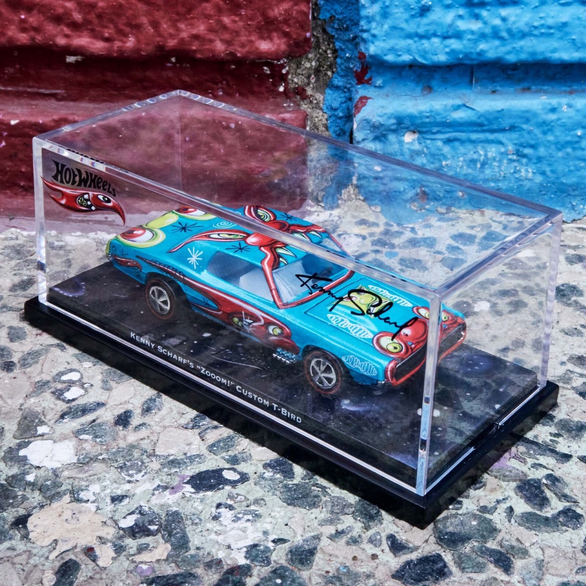 Hot Wheels 2025 RLC Exclusive | x Kenny Scharf Custom 1967 T-Bird