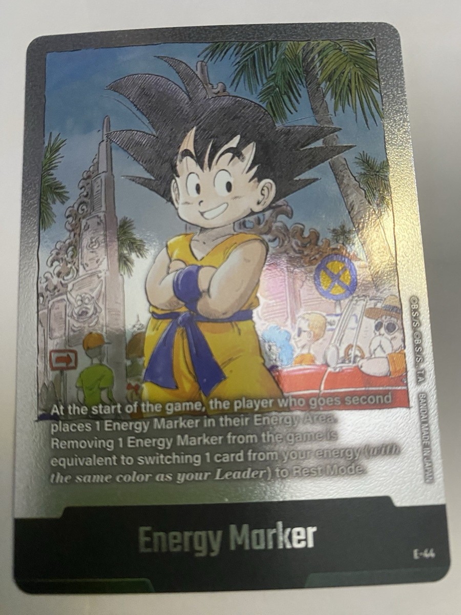 ドラゴンボールフュージョンワールドMANGA BOOSTER エナジーマーカー
