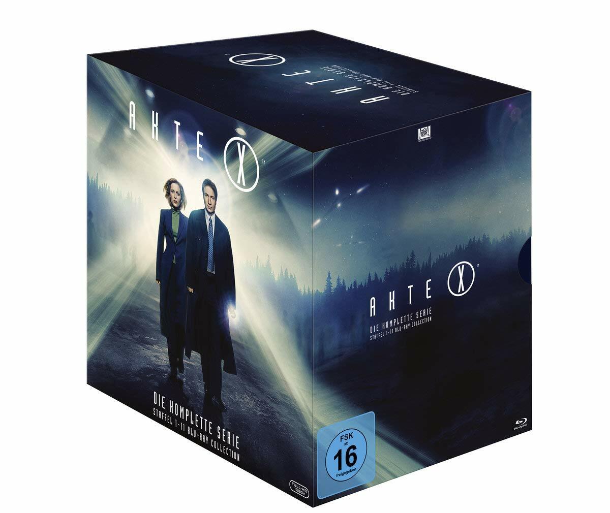 X-Files The Complete TV Series Seasons 1-11 Blu-ray German Region