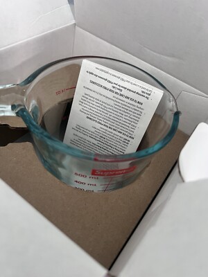supreme pyrex 2 cup clear glass measuring cup BRAND NEW IN BOX