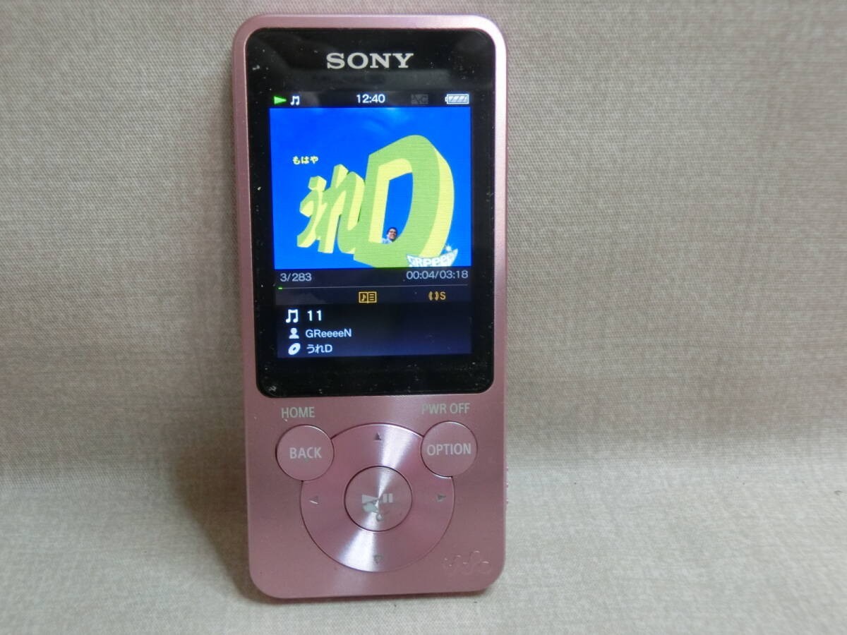 SONY NW-S14 Pink Walkman Portable Audio Player MP3 Bluetooth