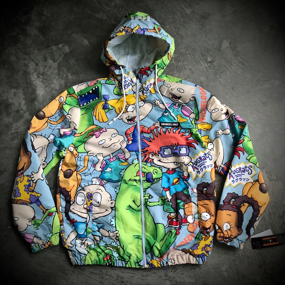 NICKELODEON RUGRATS WINDBREAKER JACKET multicolor retro 90s