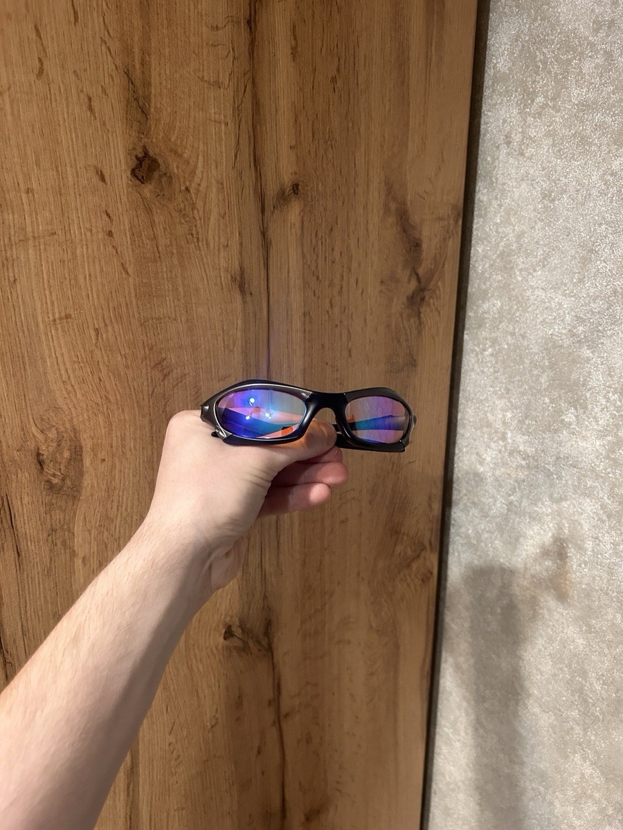 Vintage Oakley Splice Sunglasses with Rainbow Lens Rare Outdoor