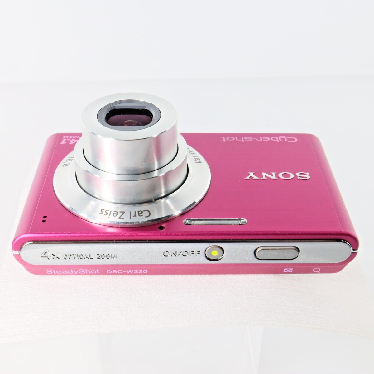 SONY Digital Camera Pink Cyber-shot DSC-W320 14.1 MP 3.0x Optical