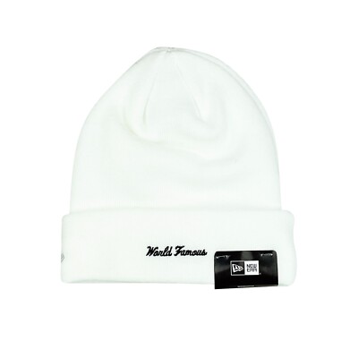 Supreme x New Era FW23 Box Logo Beanie White | eBay