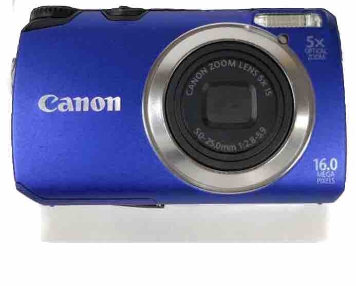 Canon Power Shot Powershot A3300 IS Digital Camera Blue | eBay