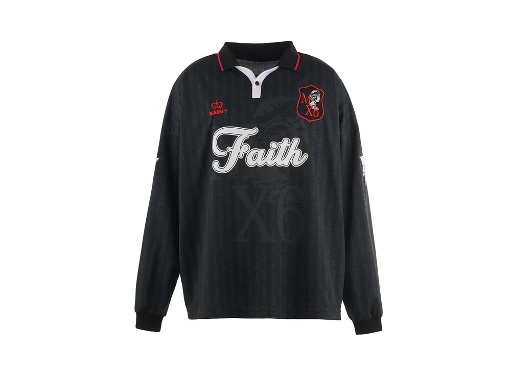 B17920 極美品 ザリラクス LONG STADIUM JUMPER 黒36 B17920 極美品