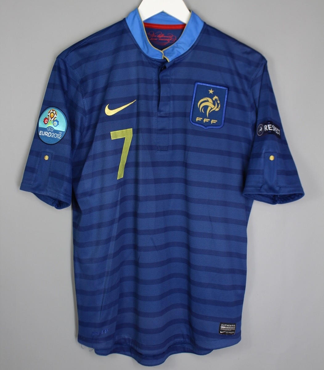 FRANCE 2012 2013 HOME FOOTBALL SHIRT SOCCER JERSEY NIKE 449680-405