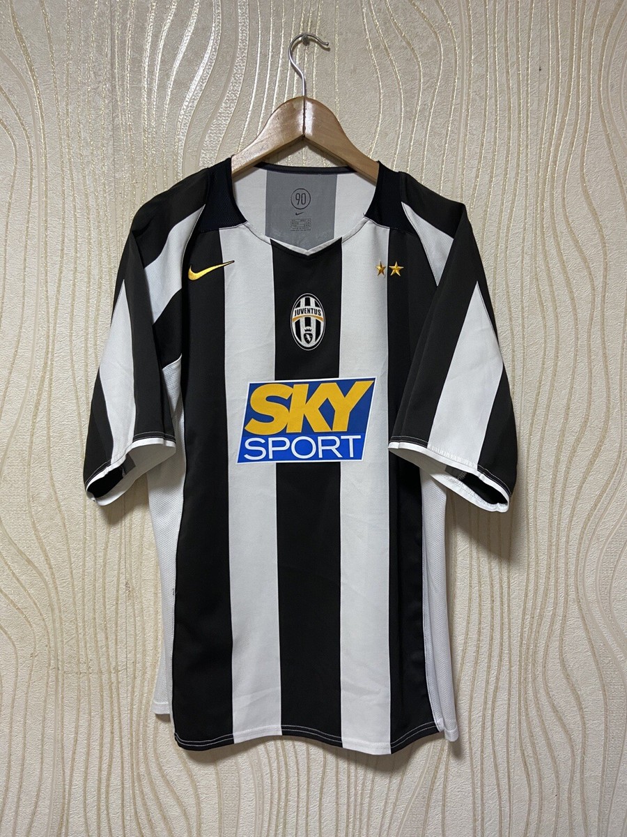JUVENTUS 2004 2005 HOME FOOTBALL SHIRT SOCCER JERSEY NIKE 118752
