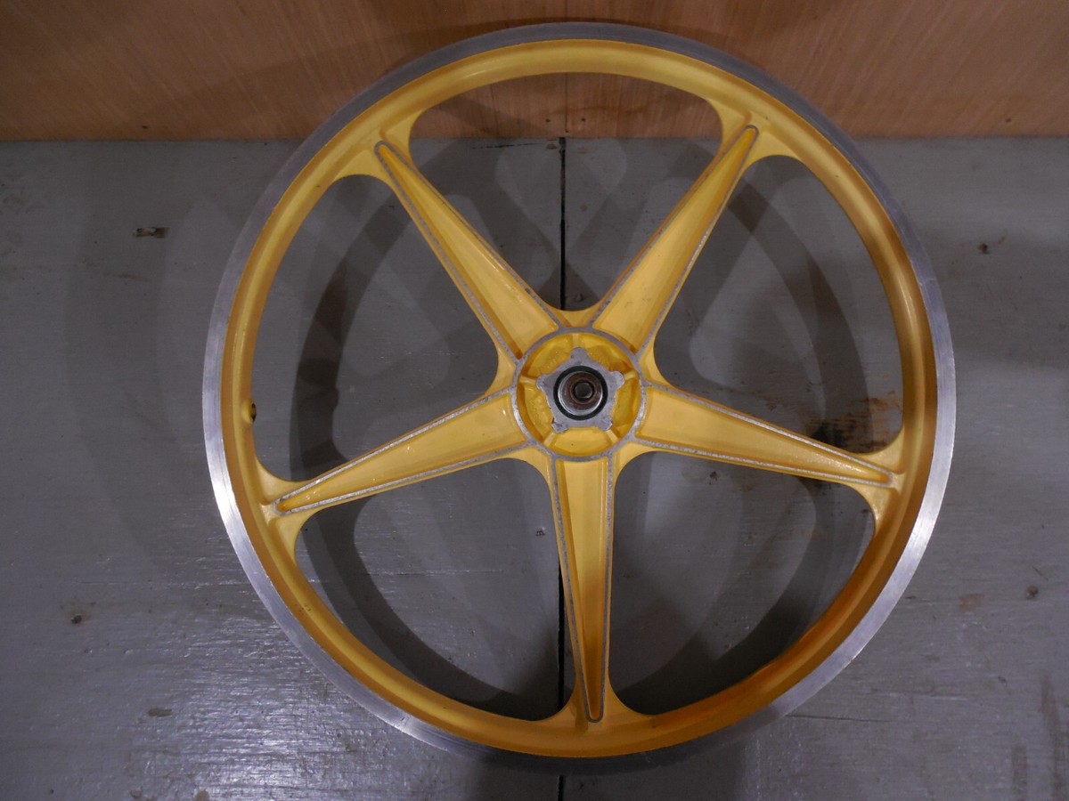 LESTER MAG WHEELS SET COASTER 黄】前後set LESTER MAG WHEELS SET